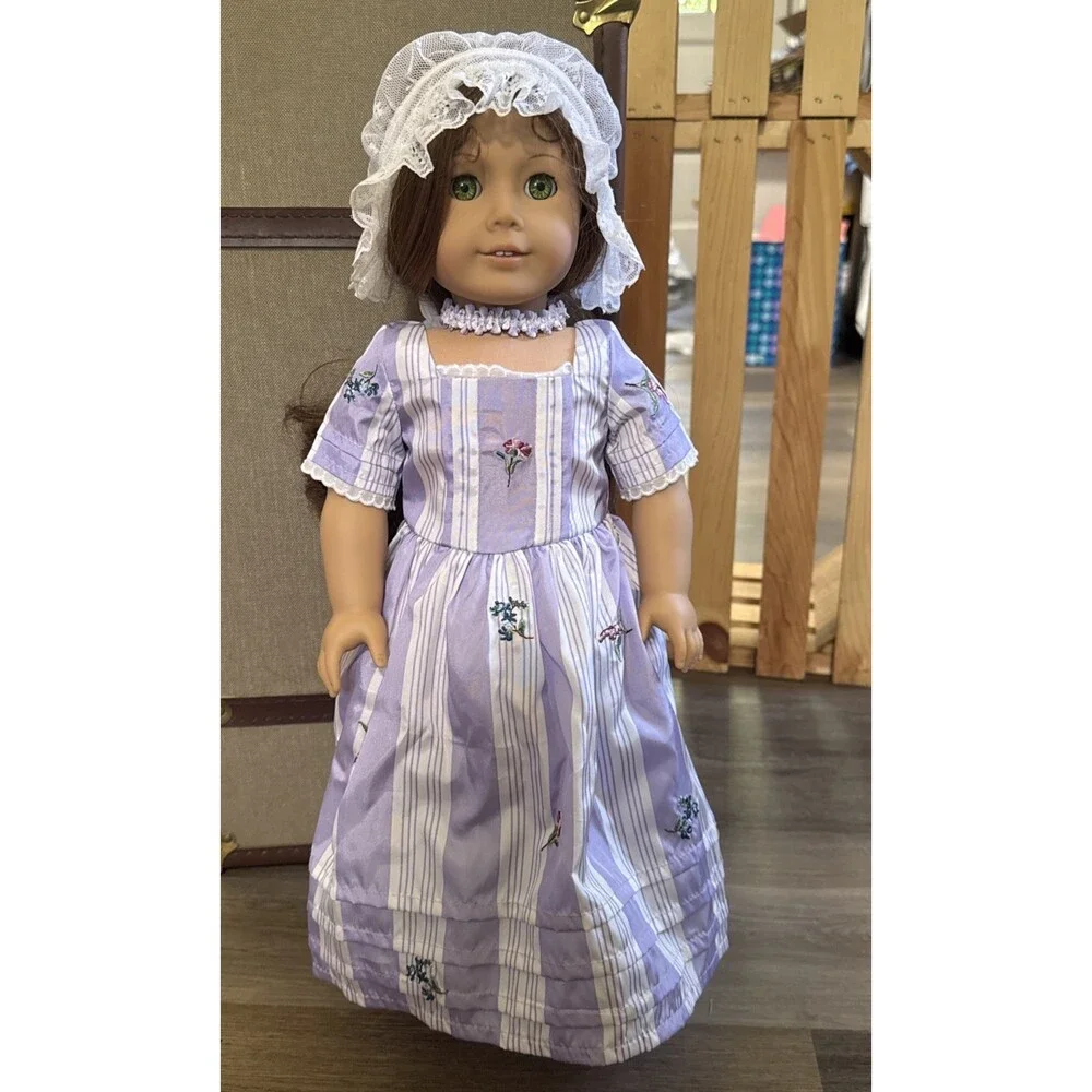 American Girl Felicity Merriman 18in Doll w/Meet Purple Dress